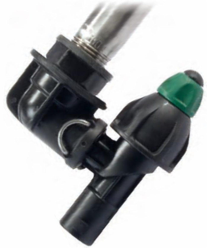 Portagetto orientabile per trattamenti senza barra con filetto femmina G 1/2' - Arag