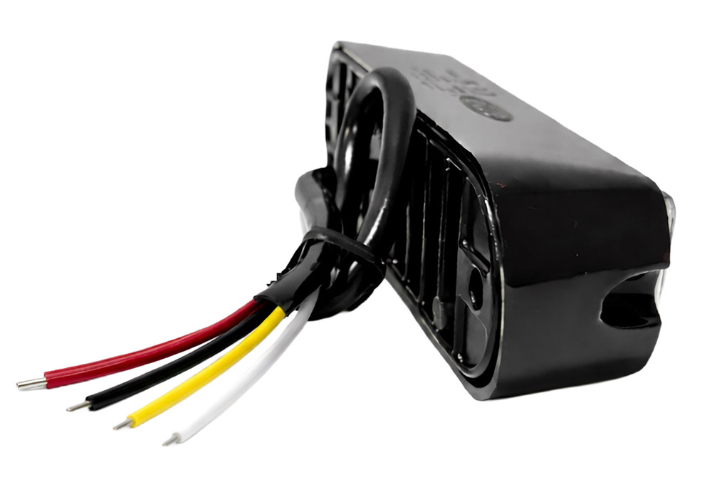 Luce di segnalazione arancio 4 LED 12/24V - Ama