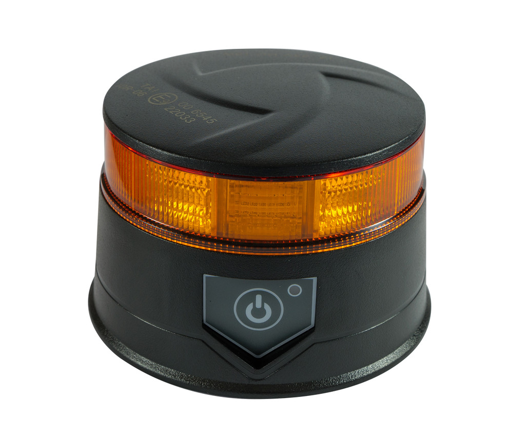 Lampeggiante magnetico LED a batteria 12-24V - Ama