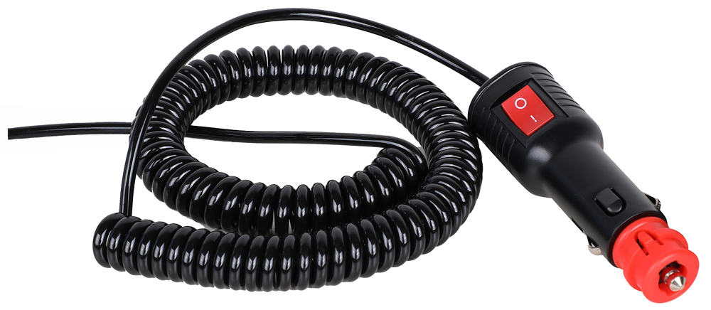 Cavo spiralato con spina agricola on/off 3,5m - Ama