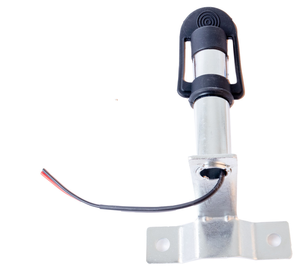 Piantone supporto lampeggiante Ama con staffa laterale - Ama