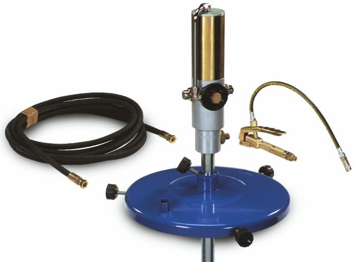 Pompa pneumatica per ingrassaggio Ama attacco 1/4” tubo 6m portata 20-30kg - Ama