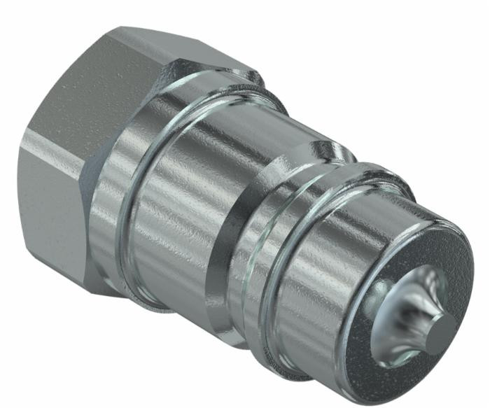 Innesto rapido a valvola maschio push-pull da 1/2" Faster - Faster