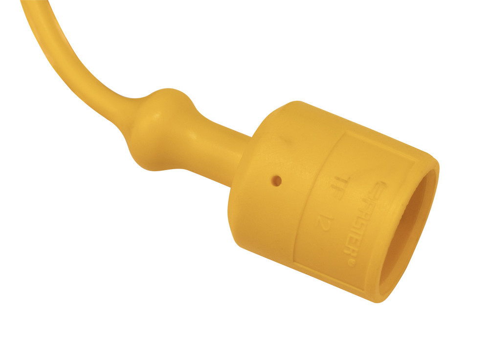 Tappo parapolvere Faster di colore giallo per innesti rapidi maschio da M1/2" - Faster