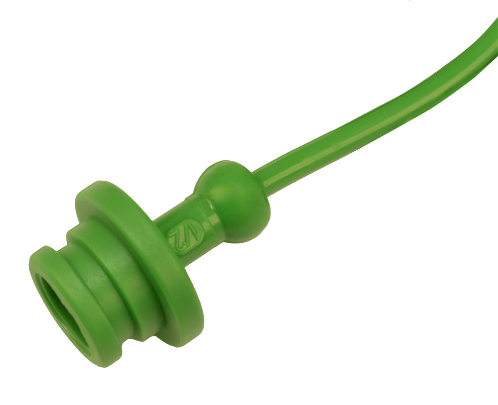 Tappo per innesto rapido verde femmina da M1/2" - Ama Refluid