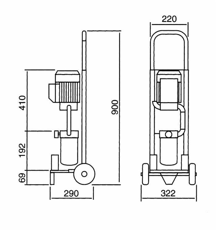 Unita' di filtraggio e travaso Depuroil - Piusi