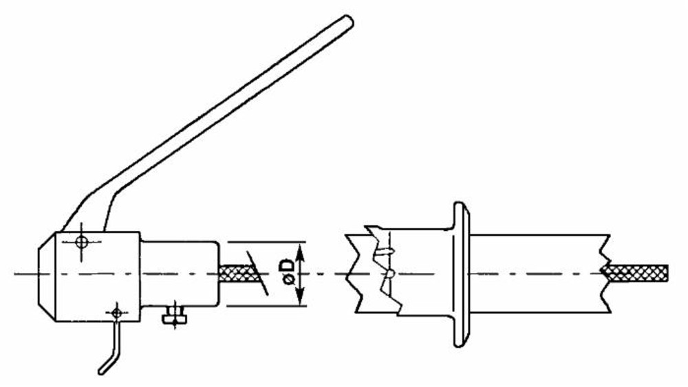 Dispositivo benzina di sicurezza motorstop per motori benzina con Ø interno tubo 21mm - Ama Dispositivo benzina di sicurezza motorstop per motori benzina con Ø interno tubo 21mm - Ama