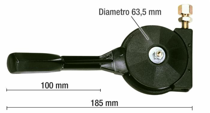 Manettino acceleratore gambo dritto per trattore - Ama