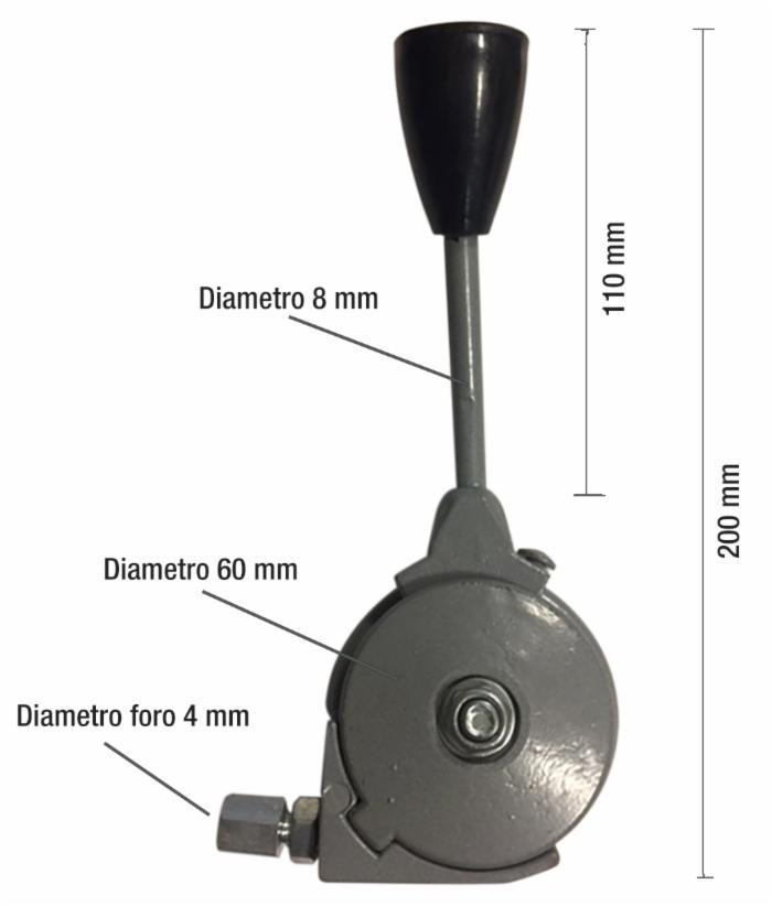 Manettino acceleratore in alluminio sx per trattore - Ama