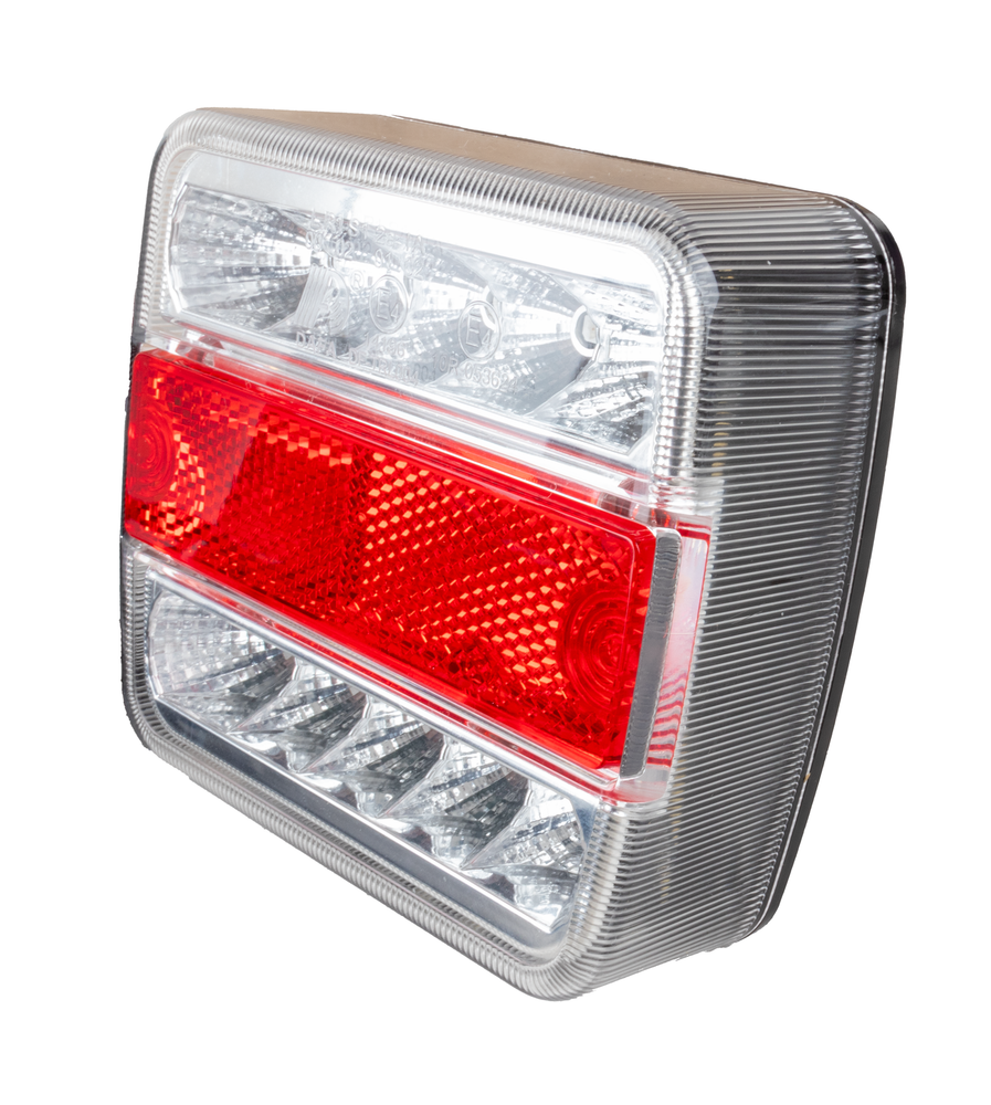 Kit luci con fanali a LED magnetico 12V cavo 7,5m + 2,5m tra fanali - Ama