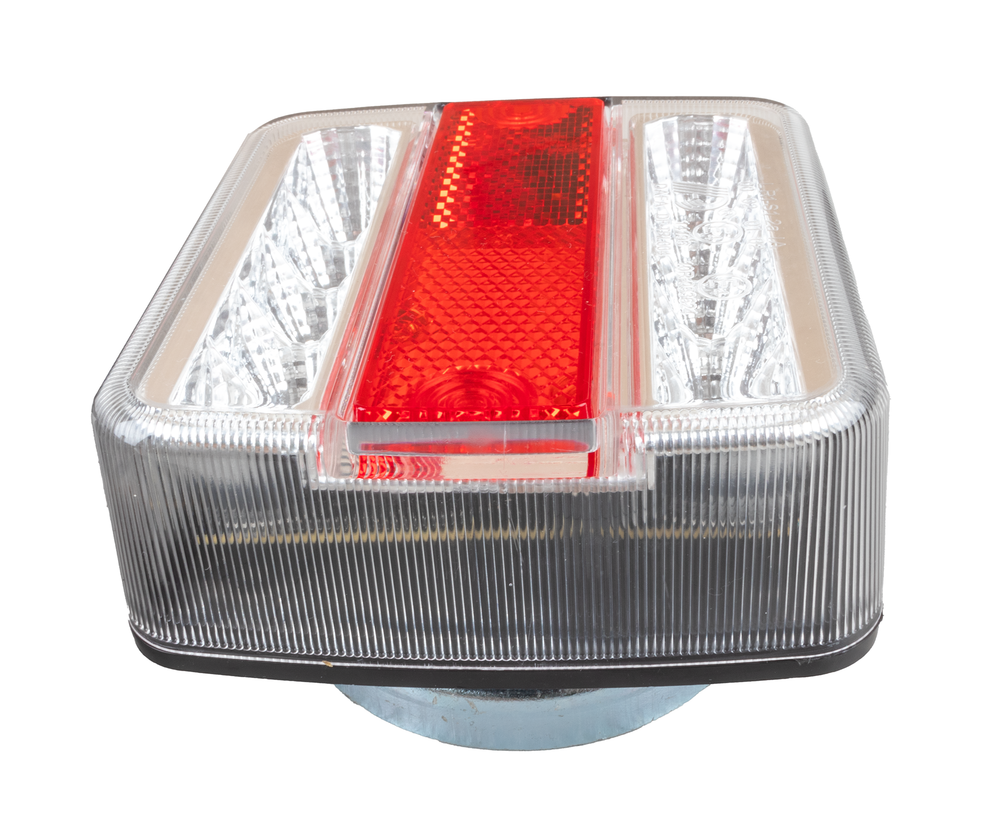 Kit luci con fanali a LED magnetico 12V cavo 7,5m + 2,5m tra fanali - Ama