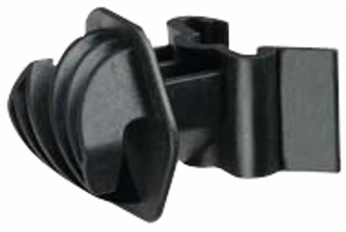 Isolatore nero per paletto a "t" - Ama