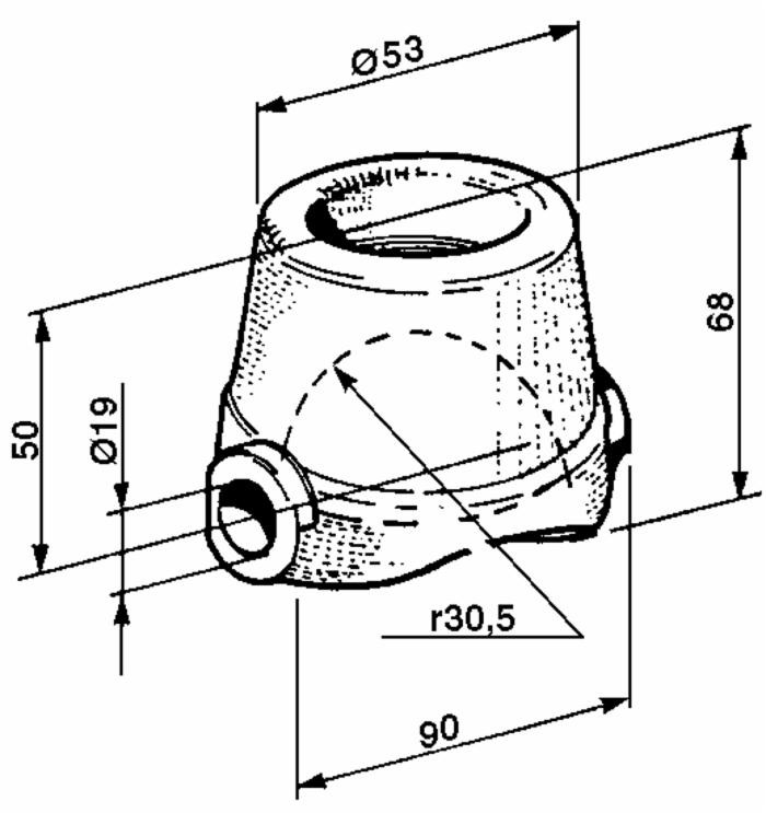 Chiocciola per ribaltamento dei rimorchi Ø 60mm - Ama