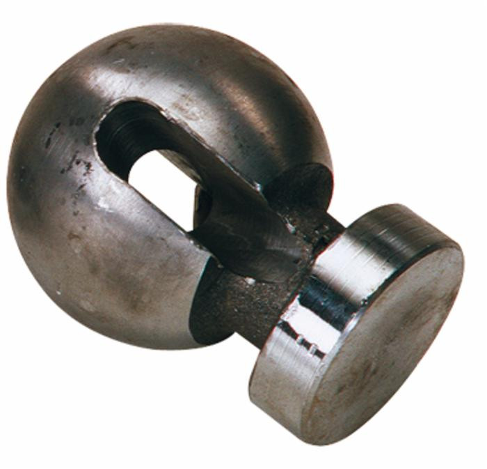 Sfera per sistema di ribaltamento rimorchi Ama Ø 78mm con asola - Ama