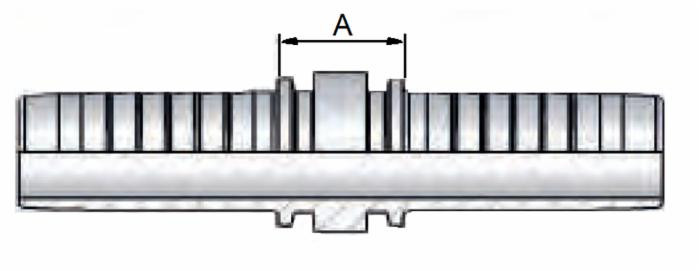 Giunzione per tubi flessibili da 3/8" - Ama Refluid