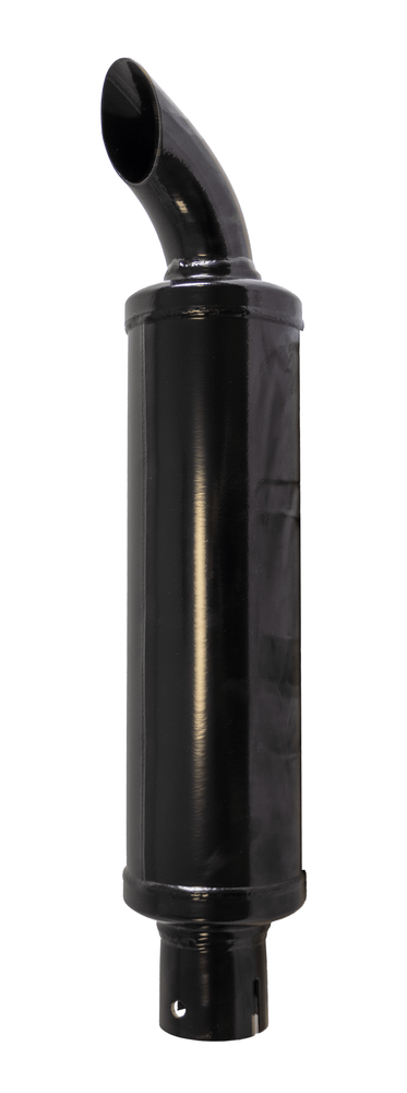 Silenziatore corto per trattore adattabile al riferimento originale Landini 894291M2 - Ama