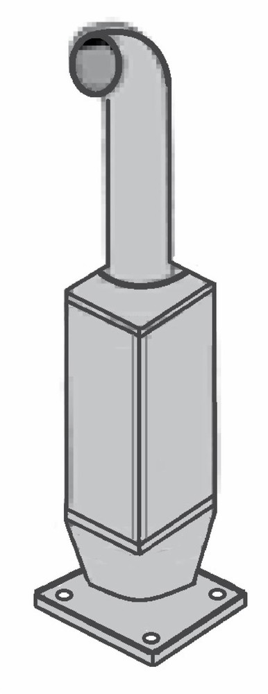 Silenziatore adattabile al riferimento originale Fiat4981139 - No brand