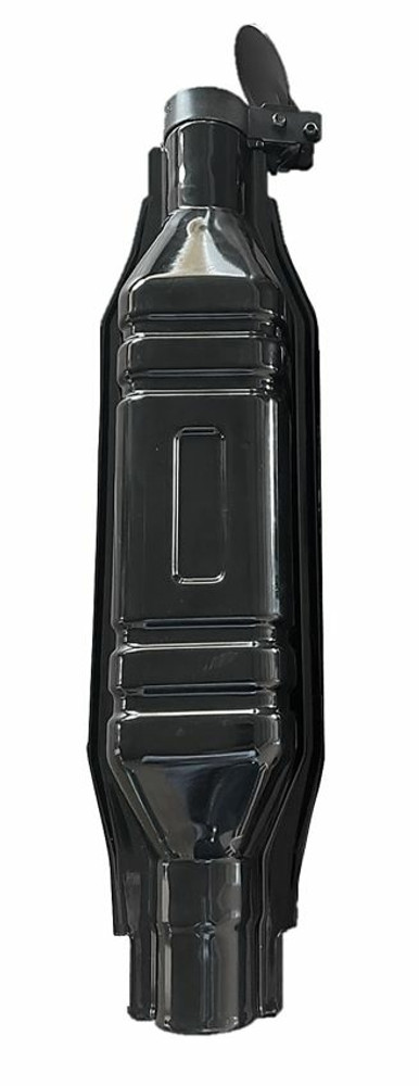 Silenziatore corto con parapioggia CNH 580710 - Ama