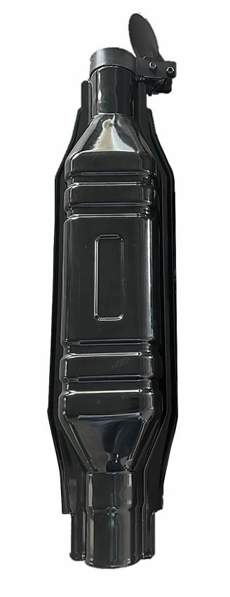 Silenziatore corto con parapioggia CNH 580710 - Ama