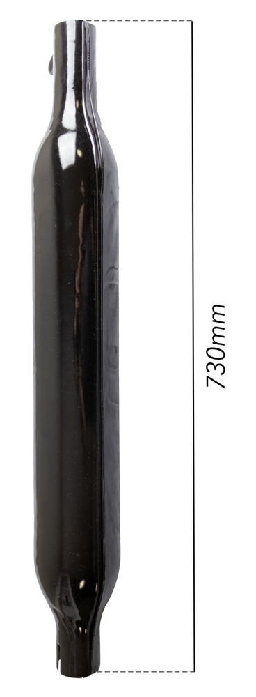 Silenziatore tondo per trattore adattabile al riferimento originale CNH 5011657 - Ama