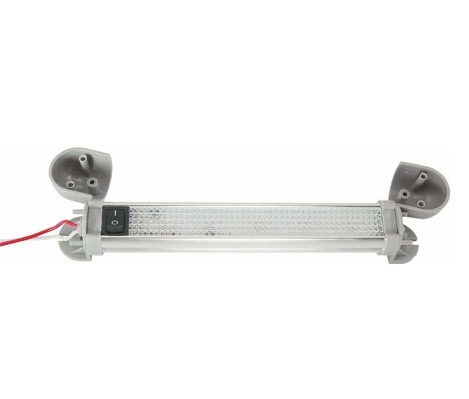 Plafoniera a LED 12-24V per cabina trattore 343x33mm direzionabile - Ama