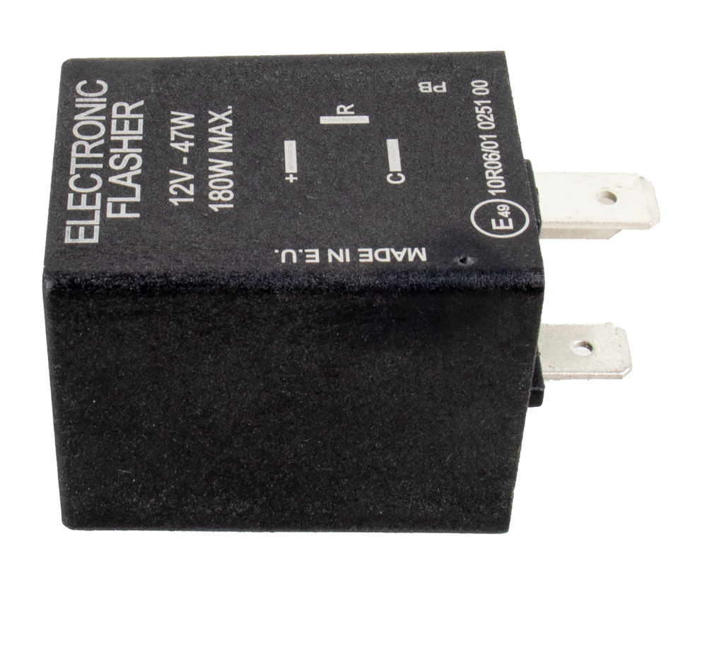 Intermittenza con 3 poli 12V 90 flash/minuto - Ama