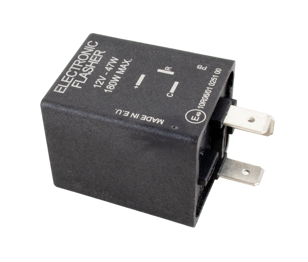 Intermittenza con 3 poli 12V 90 flash/minuto - Ama