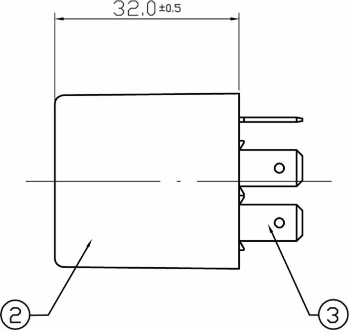 Intermittenza 4 poli 12V per fanali LED ed alogeni - Ama