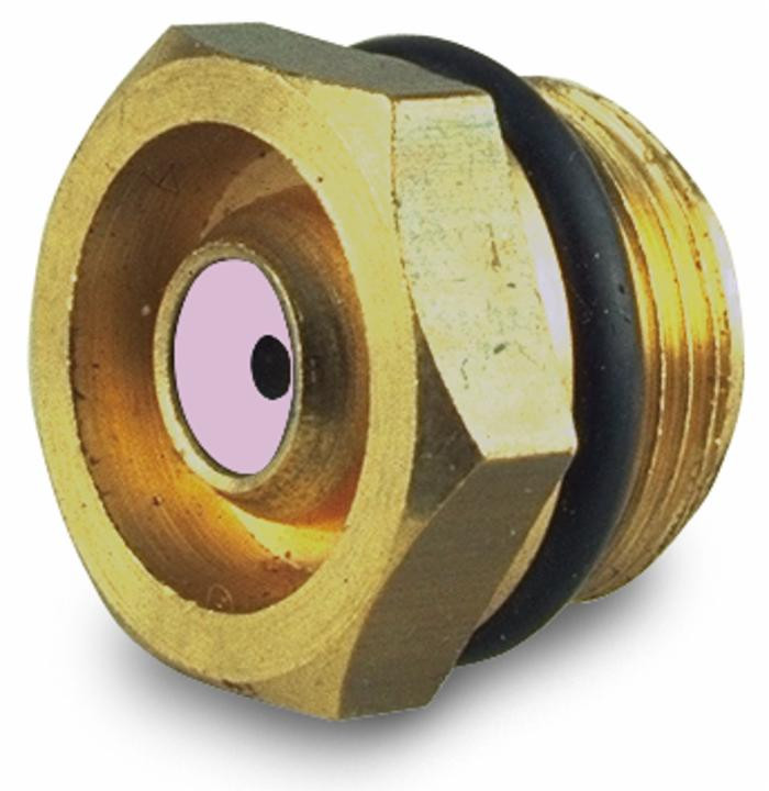Ugello con bussola per lance in ceramica Ø 2mm - Ama