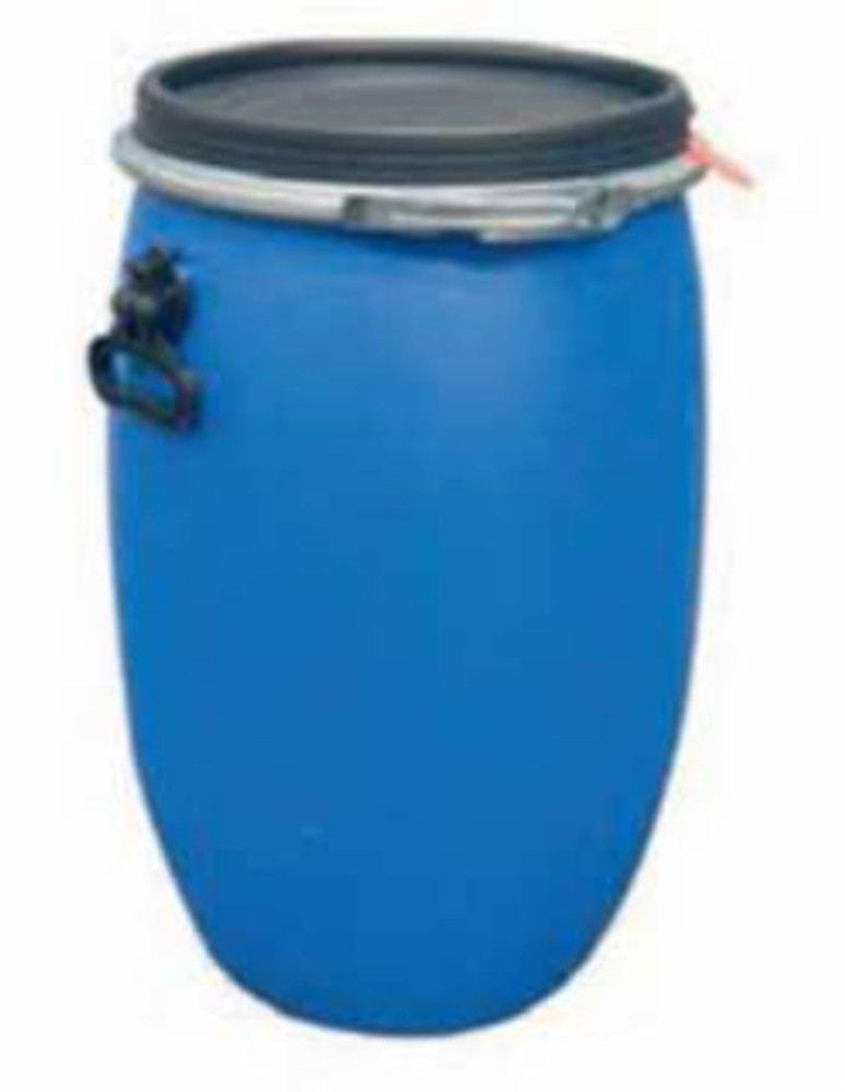 Fusto per 30 lt coperchio nero - Ama