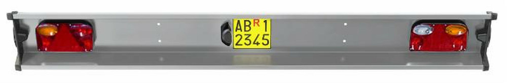 Barra con fanali posteriori alogeni 12V lunghezza 1,8m - Ama