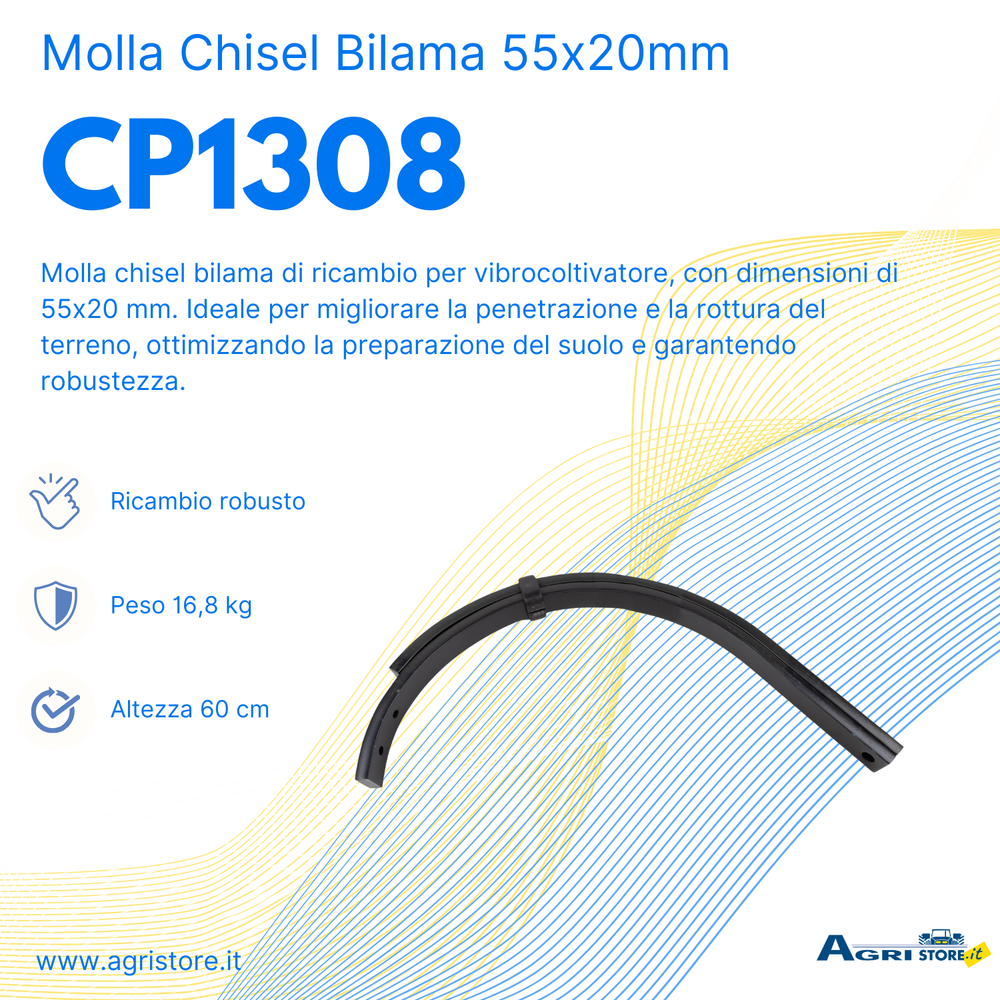 Molla chisel bilama 55x20mm - 55x20mm - Ama