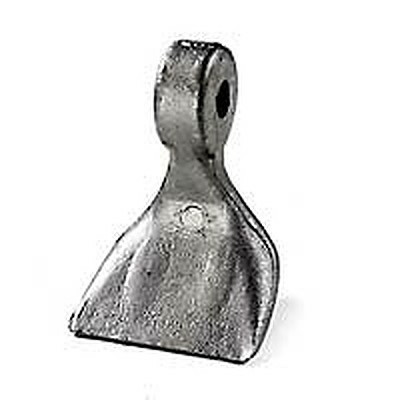 Mazza trincia lunghezza 94mm larghezza 75mm attacco 22mm con foro Ø 16,5mm - Ama