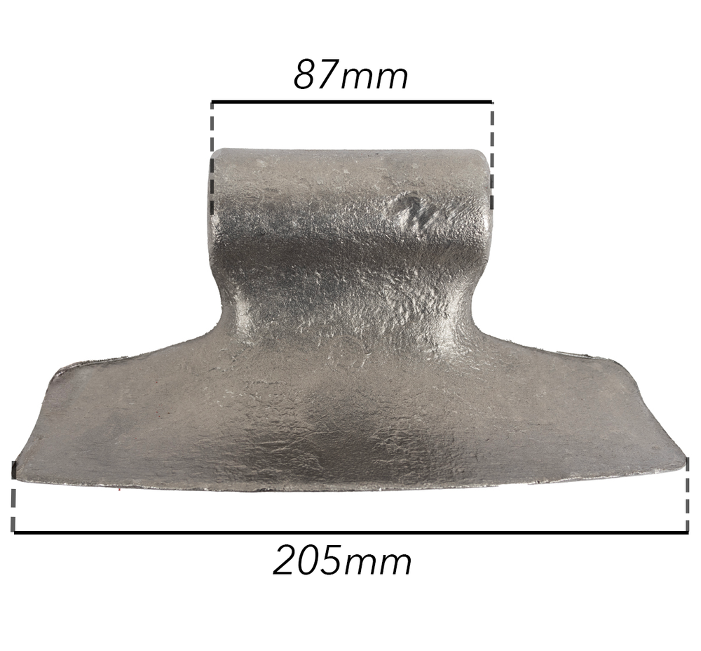 Mazza trincia larghezza 205mm attacco 87mm lunghezza 87mm - Ama