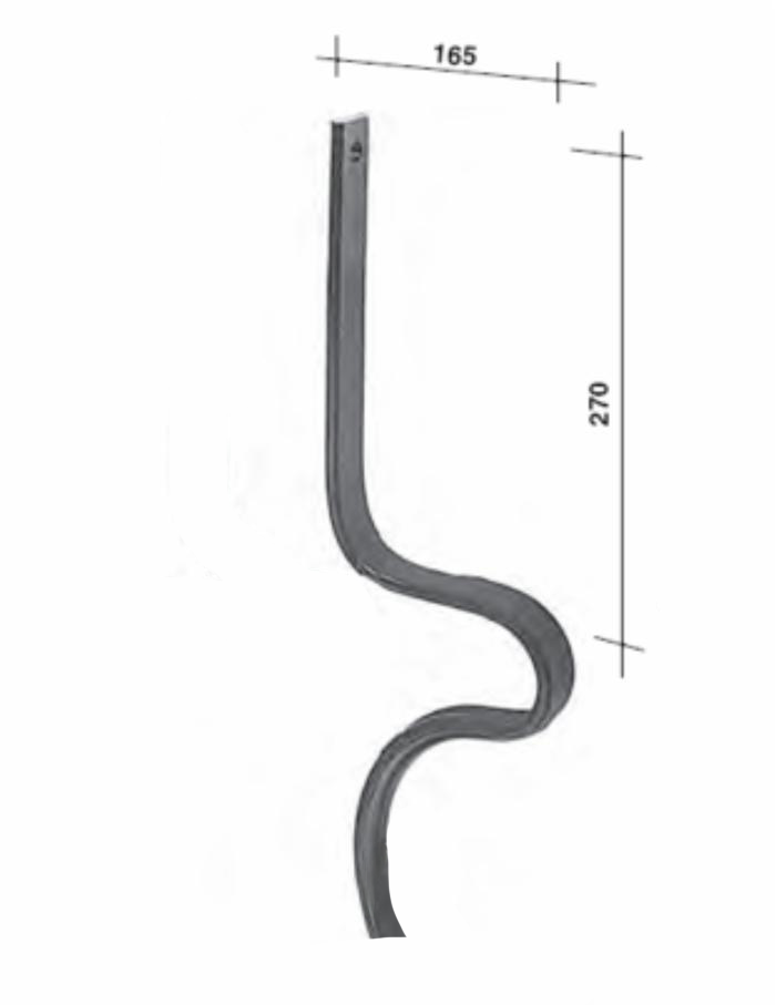 Molla rompitraccia senza vomere 32x10mm - Ama