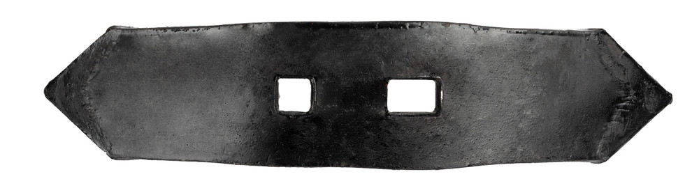 Vomere reversibile per vibrocoltivatore lungo 275mm 2 fori svasati Ø 12,5mm - Ama