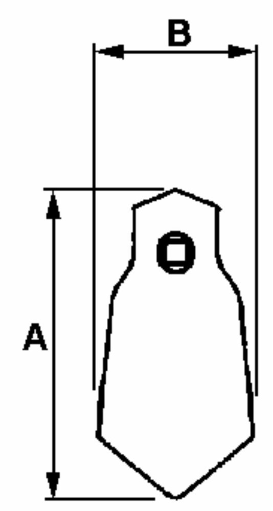 Vomerina zampa d'oca 70x4x145 per molla flex - Ama