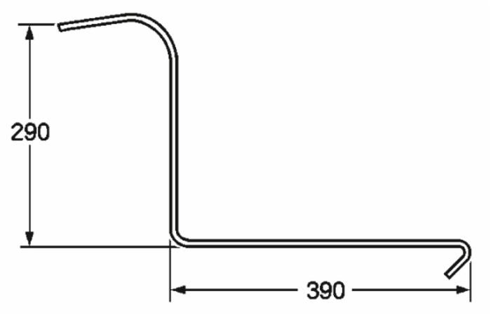Dente ranghinatore filo 6,5 adattabile Abbriata Ima la Rocca Remy Cicoria John Deere VL2326 - Ama