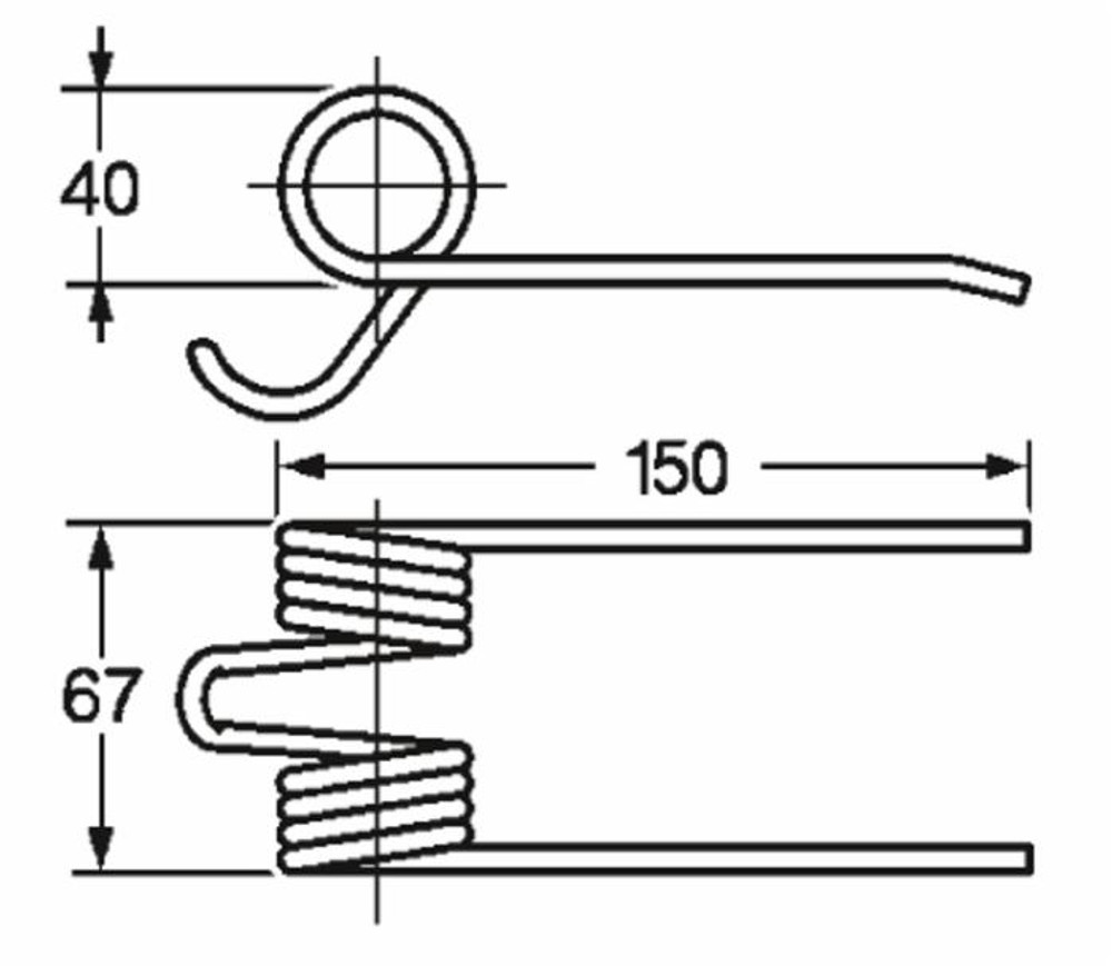 Dente pick-up adattabile Gallignani 8876437 filo 5 - Ama