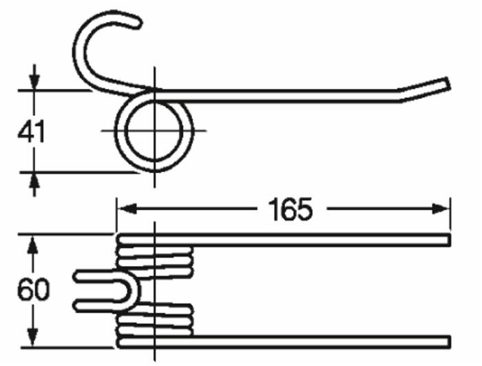 Dente pick-up adattabile Fort Santini Guima I,Mr,filo 5,5 - Ama