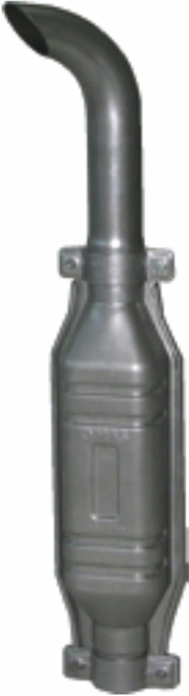 Marmitta completa con prolunga curva Ø 50 piccola - No brand