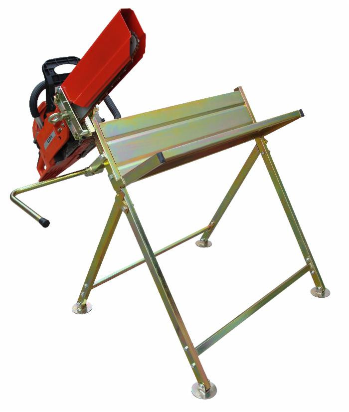 Cavalletto in acciaio richiudibile per motosega - Ama