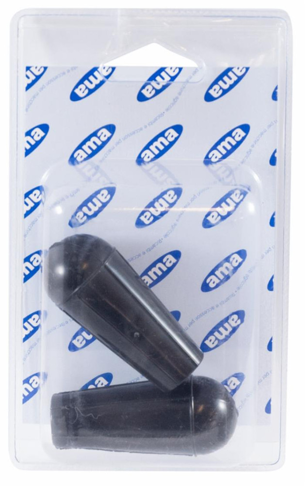 Confezione 2 pomoli a testa sferica Ø foro 8mm - Ama