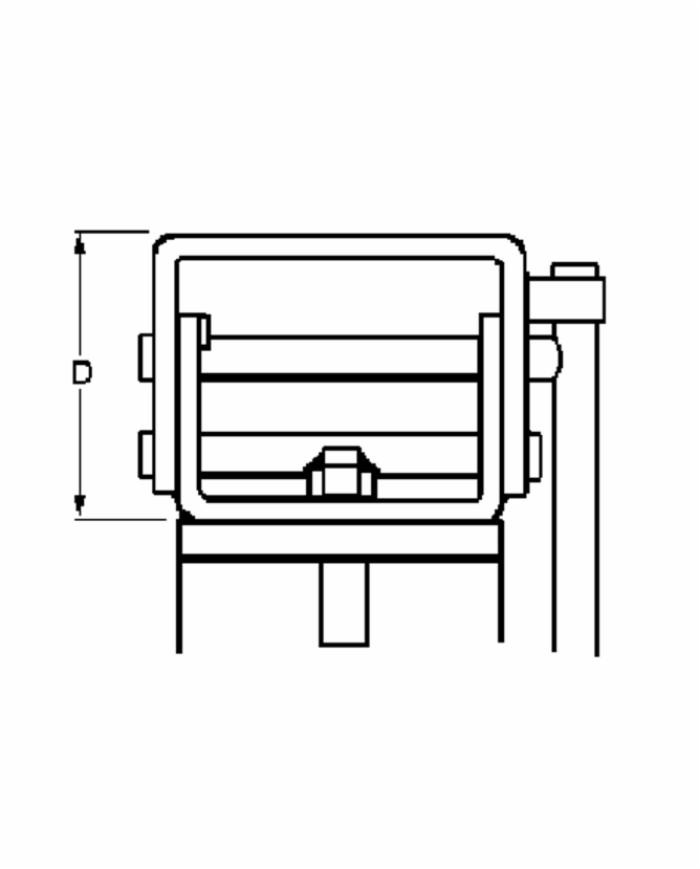 Servotimone tipo cric ø70x200mm - Simol