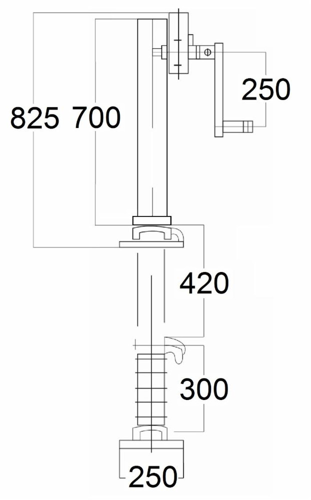 Sollevatore Simol per rimorchi tandem portata 12 ton - Simol
