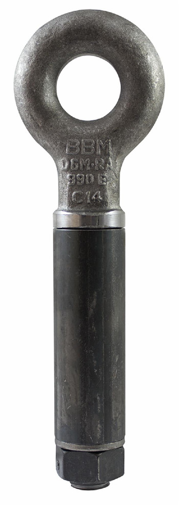 Occhione di aggancio girevole per timone rimorchi omologato Ø foro interno 68mm con bussola - Ama