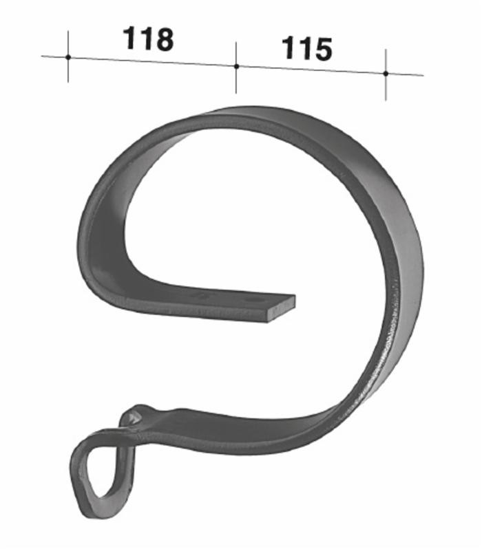 Rinforzo 60x10mm per molla 60x12mm - Ama