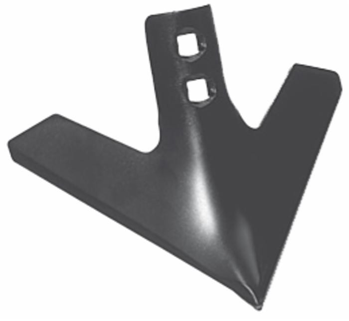 Vomere a lancia piatto 150x6/28 per molle per vibrocoltivatori - Ama