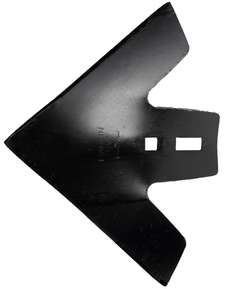 Vomerina di ricambio per coltivatori dimensioni di 205x225 mm fori quadri Ø 11,8mm - Ama