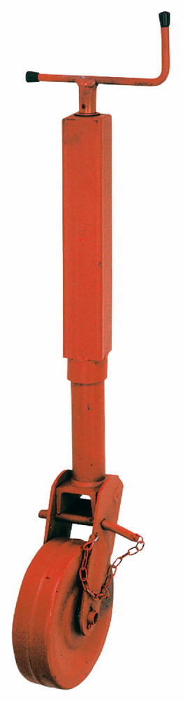 Servotimone con ruota d'appoggio a spina e ribaltamento manuale Ama portata 1000kg - Ama